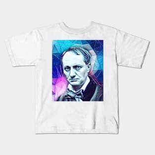 Charles Baudelaire Portrait | Charles Baudelaire Artwork 13 Kids T-Shirt